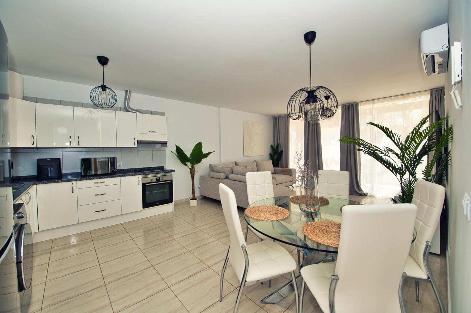 Ocean View Perfect Sunset Apartment, 4 Rooms 137M2, Wifi & Bbq San Miguel de Abona Luaran gambar