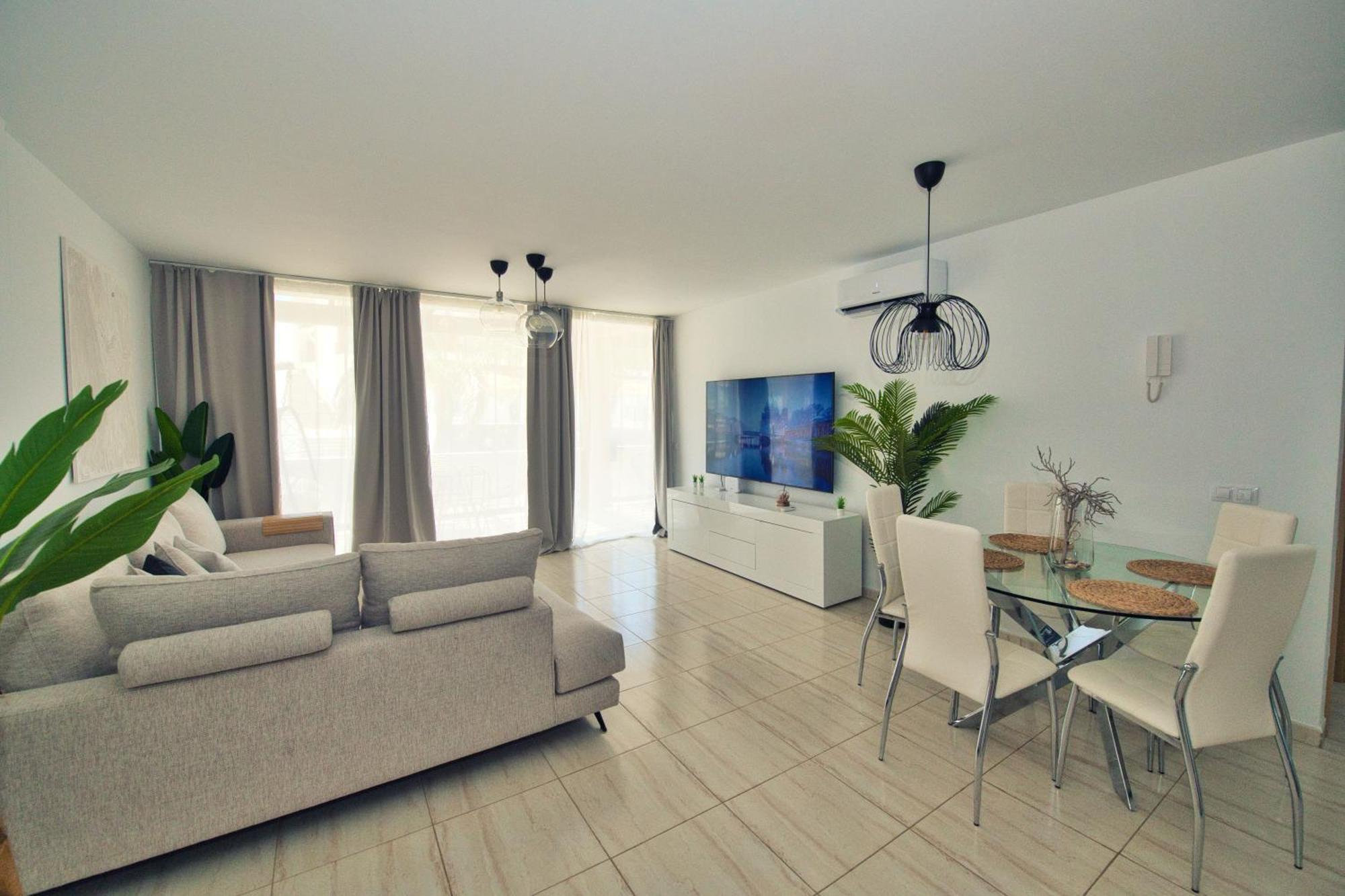 Ocean View Perfect Sunset Apartment, 4 Rooms 137M2, Wifi & Bbq San Miguel de Abona Luaran gambar