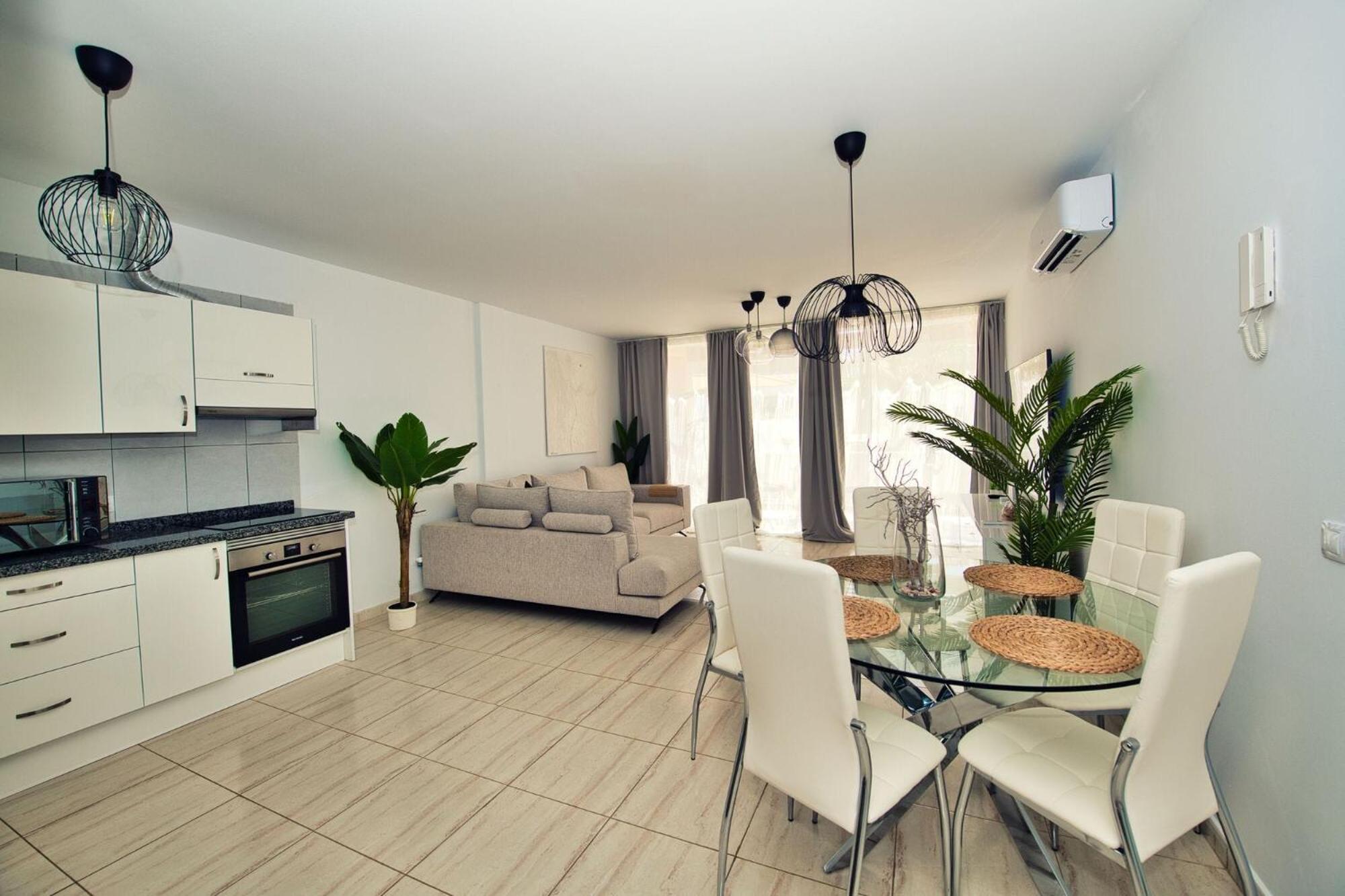 Ocean View Perfect Sunset Apartment, 4 Rooms 137M2, Wifi & Bbq San Miguel de Abona Luaran gambar
