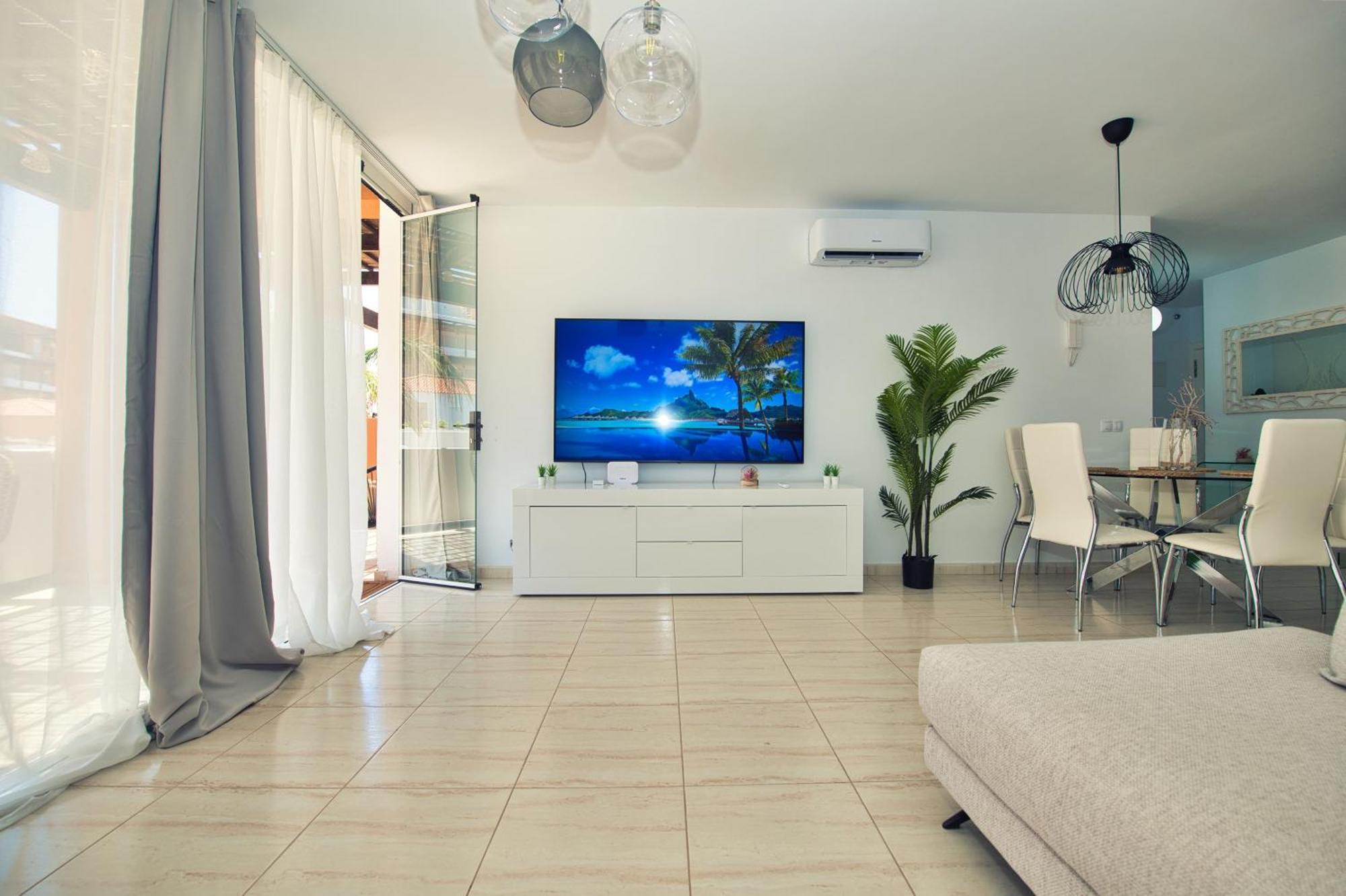 Ocean View Perfect Sunset Apartment, 4 Rooms 137M2, Wifi & Bbq San Miguel de Abona Luaran gambar